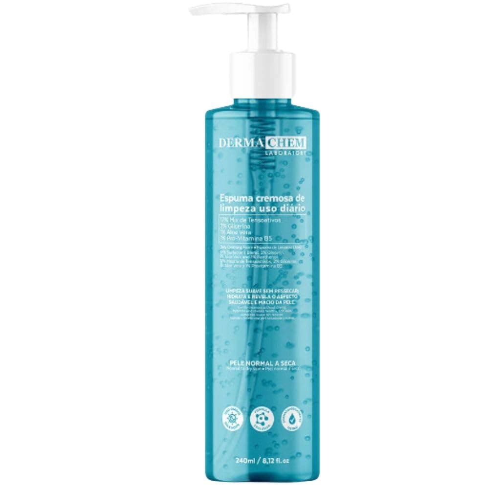 Espuma Cremosa De Limpeza 250Ml Cod: 8744 - Derma Chem