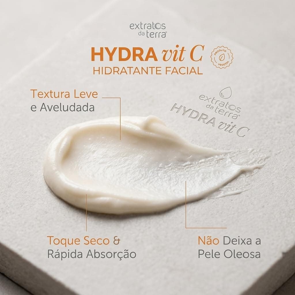 Hydra Vit C Hidratante Facial Vitamina C 50g, foto 4 de 4