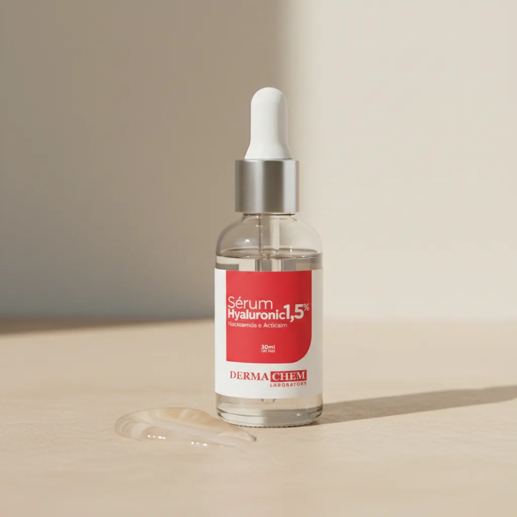 Dermachem Sérum Hyaluronic 1 5% 30Ml, com a textura