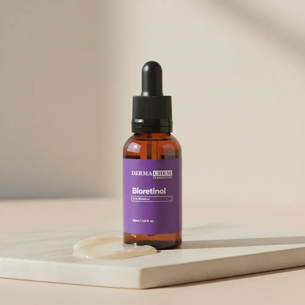 Sérum Bioretinol 30ml - Código: 8671 - Derma Chem, com a textura