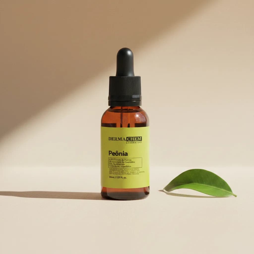 Sérum Peônia 30ml - Código: 8659 - Derma Chem, com botânico