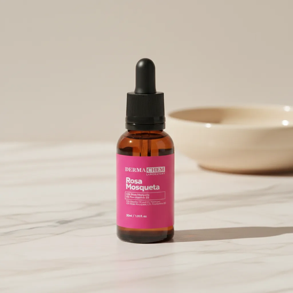 Sérum Rosa Mosqueta 30ml - Código: 8673 - Derma Che, sobre mármore
